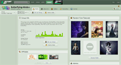 Desktop Screenshot of butterflying-minds.deviantart.com
