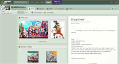 Desktop Screenshot of minatoforever.deviantart.com