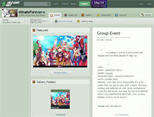 Tablet Screenshot of minatoforever.deviantart.com