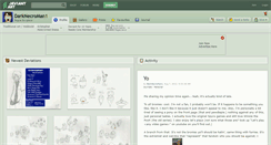 Desktop Screenshot of darknecroman1.deviantart.com