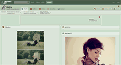 Desktop Screenshot of mojra.deviantart.com