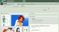 Desktop Screenshot of maihime.deviantart.com