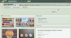 Desktop Screenshot of dark-chibi-otaku.deviantart.com