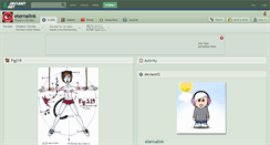 Desktop Screenshot of eternalink.deviantart.com
