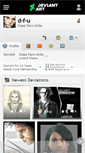 Mobile Screenshot of d-f-u.deviantart.com