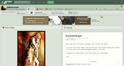 Desktop Screenshot of joshoncreek.deviantart.com