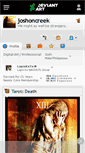 Mobile Screenshot of joshoncreek.deviantart.com