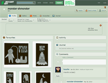 Tablet Screenshot of monster-shmonster.deviantart.com