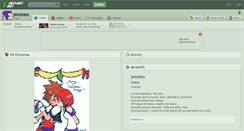 Desktop Screenshot of jenckles.deviantart.com