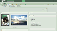 Desktop Screenshot of crisdias.deviantart.com