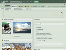 Tablet Screenshot of crisdias.deviantart.com