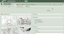 Desktop Screenshot of extreme-speed.deviantart.com