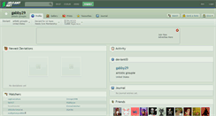 Desktop Screenshot of gabby29.deviantart.com