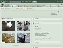 Tablet Screenshot of furitti.deviantart.com