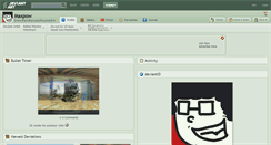 Desktop Screenshot of maxpow.deviantart.com