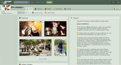 Desktop Screenshot of khr-cosplay.deviantart.com