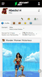 Mobile Screenshot of mbecks14.deviantart.com