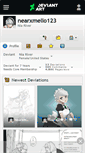 Mobile Screenshot of nearxmello123.deviantart.com