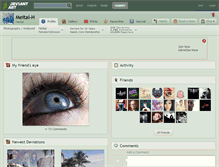Tablet Screenshot of meital-h.deviantart.com