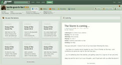 Desktop Screenshot of benlie-gwevin-fan1.deviantart.com