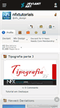 Mobile Screenshot of nfxtutoriais.deviantart.com
