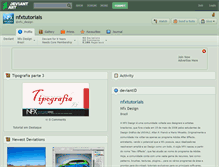 Tablet Screenshot of nfxtutoriais.deviantart.com