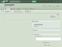 Tablet Screenshot of msphotography.deviantart.com