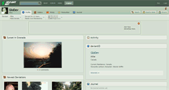 Desktop Screenshot of glodev.deviantart.com