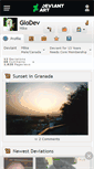 Mobile Screenshot of glodev.deviantart.com