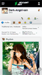 Mobile Screenshot of dark-angel-san.deviantart.com