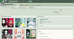 Desktop Screenshot of leavesinthewind.deviantart.com
