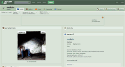 Desktop Screenshot of melkain.deviantart.com