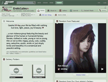 Tablet Screenshot of eroticcuties.deviantart.com