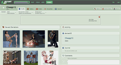 Desktop Screenshot of cheapp12.deviantart.com