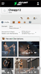 Mobile Screenshot of cheapp12.deviantart.com