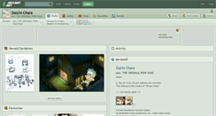 Desktop Screenshot of daichi-chara.deviantart.com