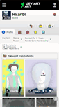 Mobile Screenshot of hisaribi.deviantart.com
