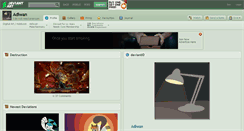 Desktop Screenshot of adiwan.deviantart.com