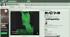 Desktop Screenshot of metalgothiquefreaks.deviantart.com