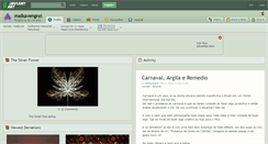 Desktop Screenshot of malkavengrel.deviantart.com