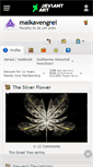 Mobile Screenshot of malkavengrel.deviantart.com