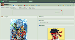 Desktop Screenshot of irongiant775.deviantart.com