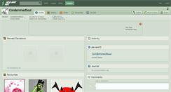 Desktop Screenshot of condemmedsoul.deviantart.com