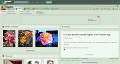 Desktop Screenshot of kia701.deviantart.com