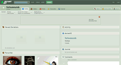 Desktop Screenshot of furioussounds.deviantart.com