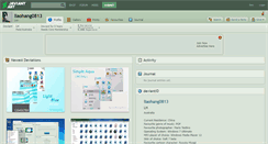 Desktop Screenshot of liaohang0813.deviantart.com