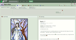 Desktop Screenshot of blue-willow.deviantart.com