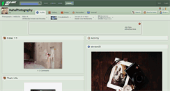 Desktop Screenshot of mahaphotography.deviantart.com