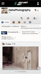 Mobile Screenshot of mahaphotography.deviantart.com