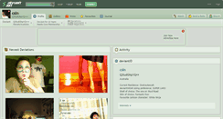 Desktop Screenshot of csln.deviantart.com